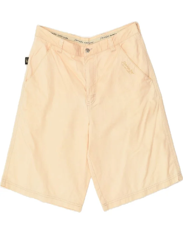 SCORPION BAY Mens Chino Shorts IT 48 Medium W32  Beige Cotton