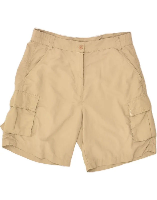 THINK PINK Mens Cargo Shorts W36 Large Beige Polyamide