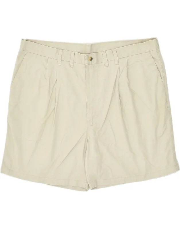 WRANGLER Mens Chino Shorts W44 2XL  Beige Cotton